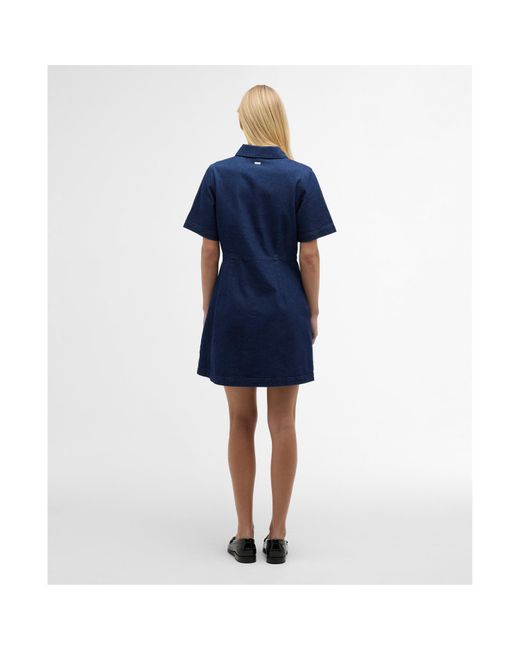 Barbour Blue Mini Dress
