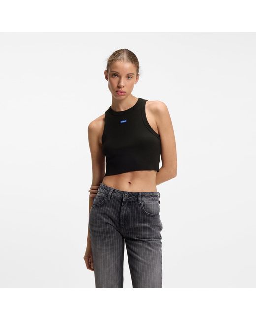 HUGO Black Baby Tank B 10257055 01