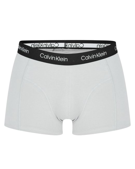 Calvin Klein White 365 2 Pack Trunks for men
