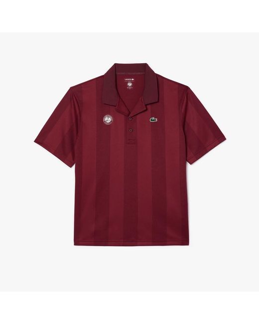 Lacoste Red Roland-Garros Edition Sport Ballboy Polo Shirt for men