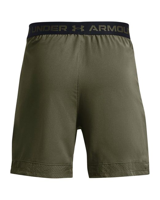 Under Armour Green Ua Vanish Woven 6In Shorts for men