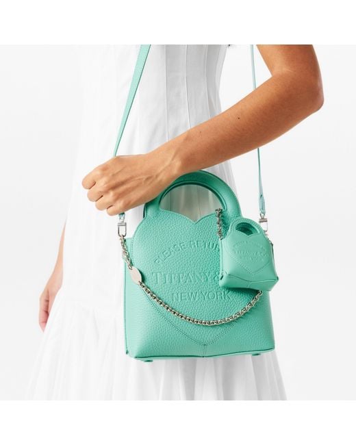 Tiffany & Co Green Nano Bag, Mini Design Handbag