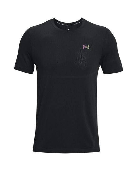 Under Armour S Ua Vanish Elite Seamless Short Sleeve T-shirt Black Xl for men