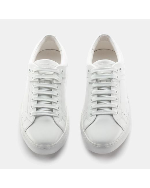 HUGO White Futurism Tenn Lt Low-Top Trainers for men