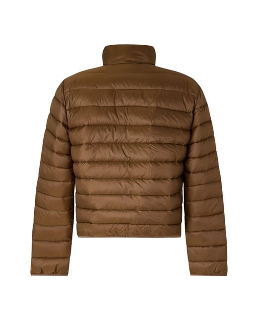 DIESEL Brown W-Dwain-Outnoh Puffer Jacket for men