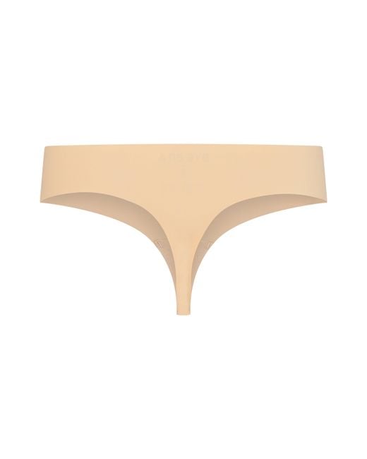 Bye Bra Brown 2 Pack Invisible Thong