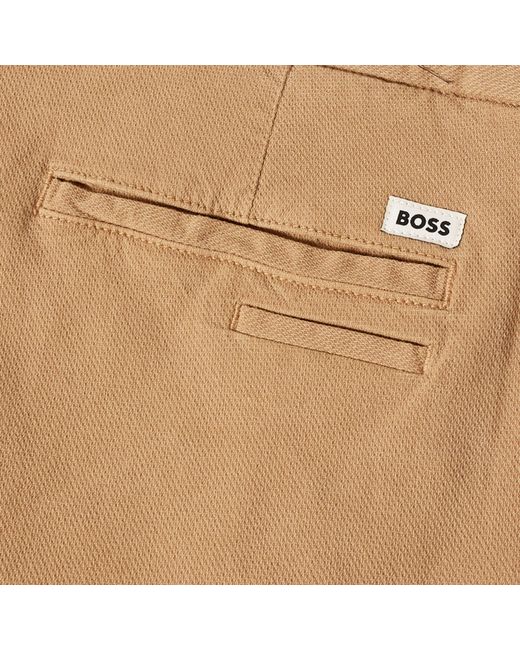 Boss Natural Kaiton Straight Leg Trousers for men