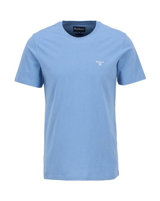 Barbour Blue Essentials Sports T-Shirt for men