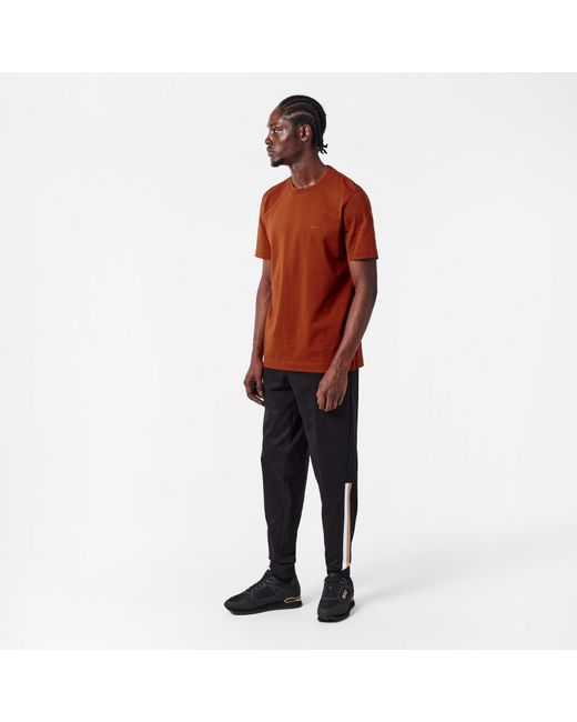 Boss Brown Thompson Soft Cotton T-Shirt for men