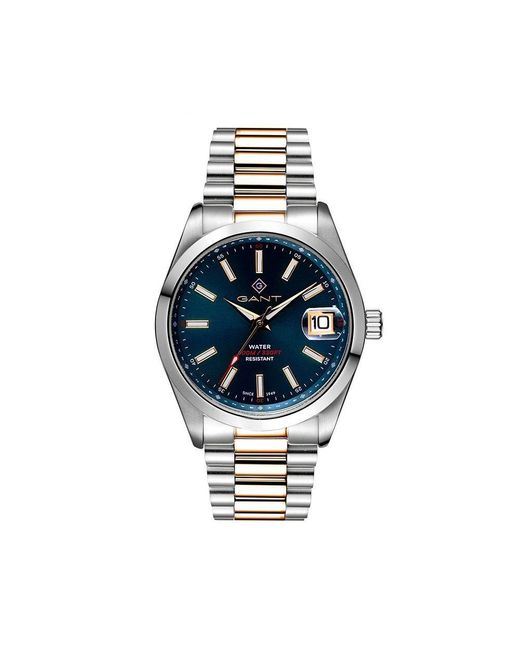 Gant Metallic Eastham Blue-metal Bcg Watch Stainless Steel Watch for men