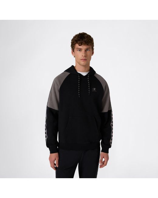 Champion Black Overhead Hoodie for men