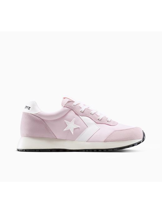 Converse Pink Adults Omega Trainer Classic Low-Top Trainers