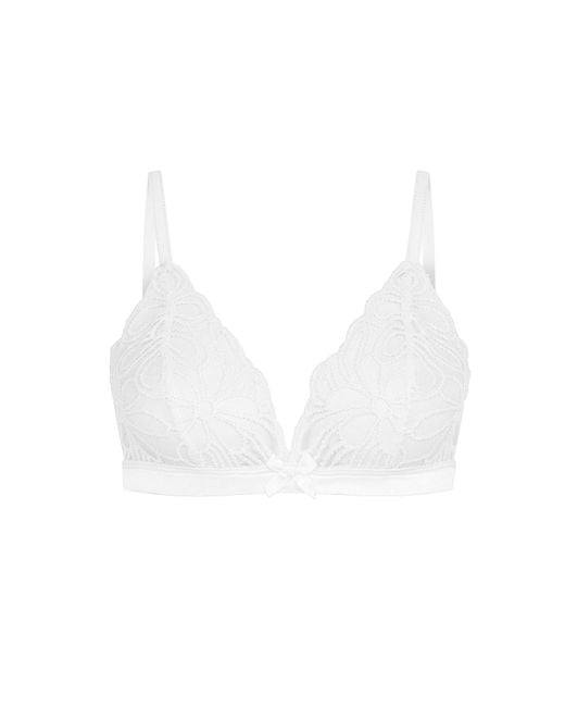 Agent Provocateur Blue Nelle Soft Cup Bra