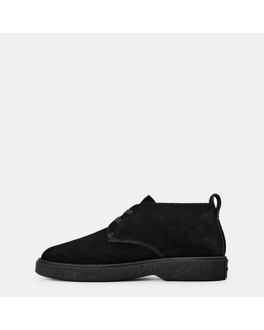 Calvin Klein Black Suede Desert Boots for men