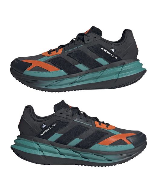 Adidas Blue Adistar 3 Sportswear Shoes for men
