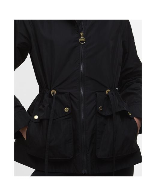 Barbour Black Piper Showerproof Jacket