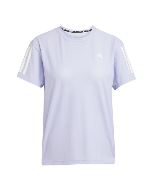 Adidas Blue Own The Run T-Shirt