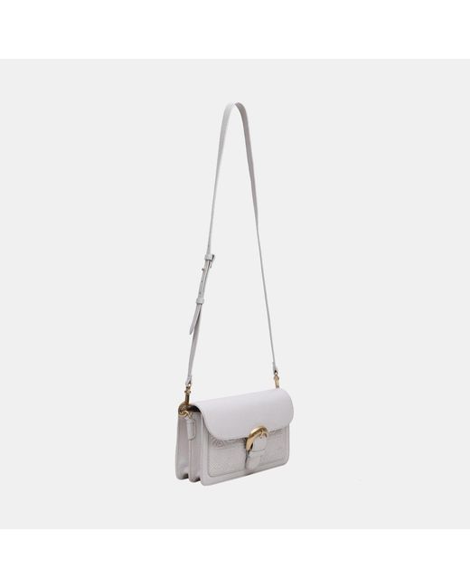 Biba White Sienna Shoulder Bag