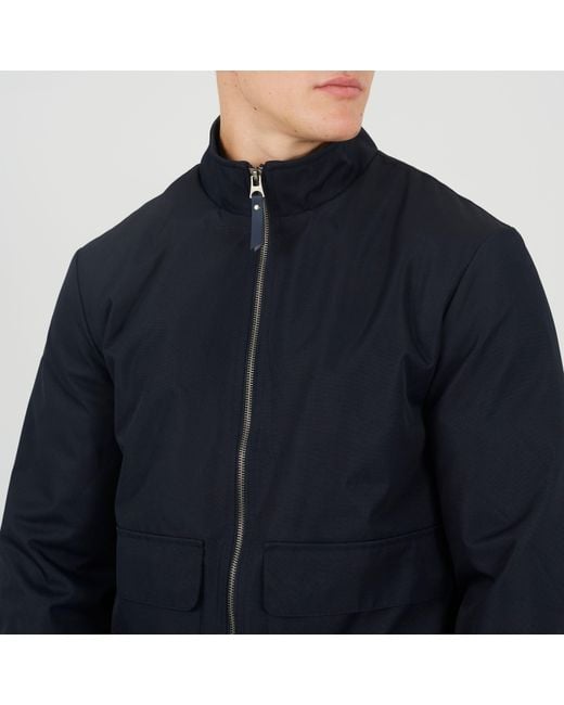 Brave Soul Blue Bomber Jacket for men