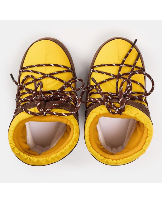 Moon Boot Brown Icon Low Snow Boots
