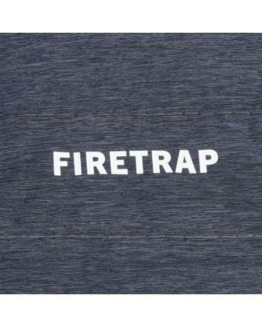Firetrap Blue Padded Sleeveless Gilet for men