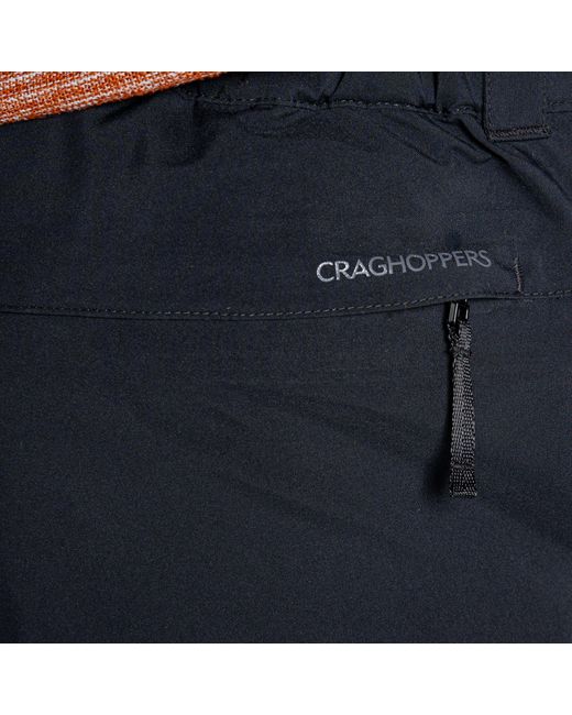 Craghoppers Blue Nogals Gore Straight Leg Trousers for men