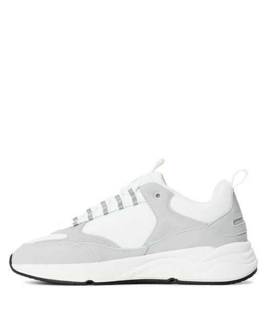Unseen White Clarn Run Trainers for men