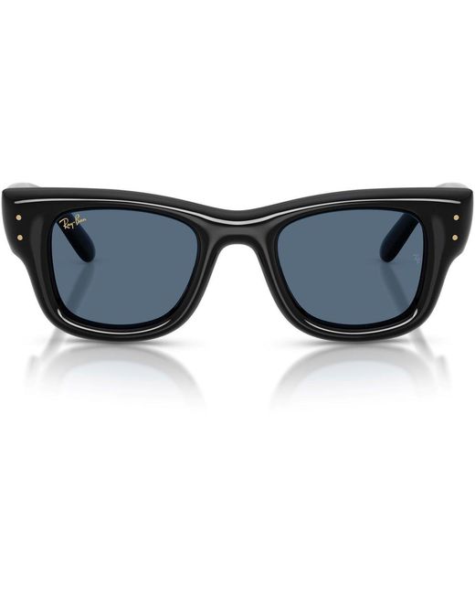 Ray-Ban Blue Wayfarer Puffer Sunglasses
