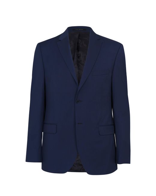 Ted Baker Blue Perthjr Twill Suit Jacket for men