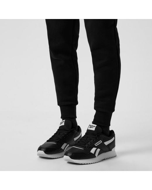 Reebok Black Glide Ripple Clip Trainers for men