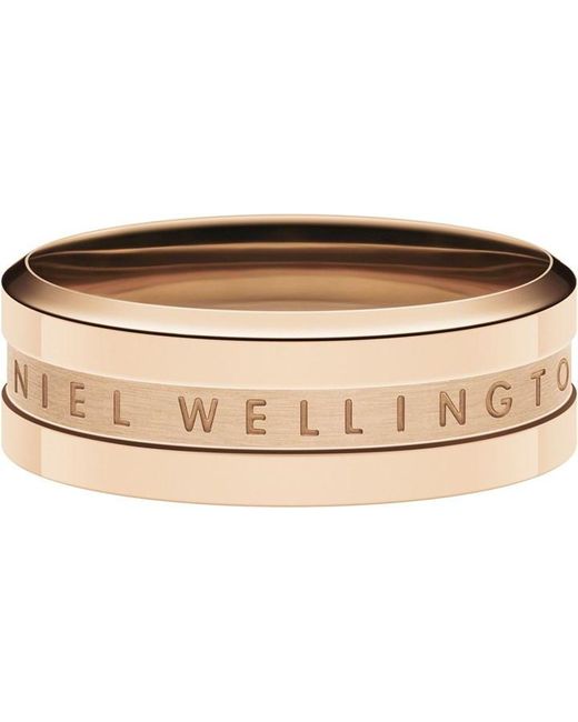Daniel Wellington Metallic Stainless Steel Ring