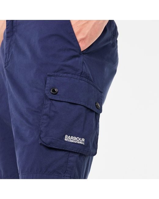 Barbour Blue Hayden Cloud Shorts for men