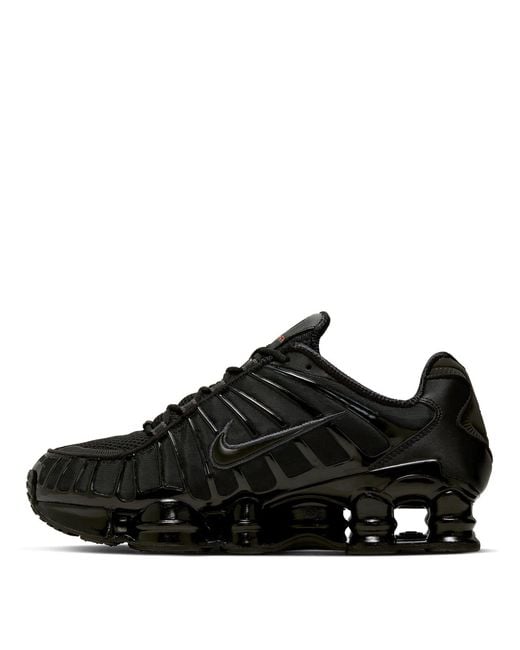 Nike Black Shox Tl Shoes for men
