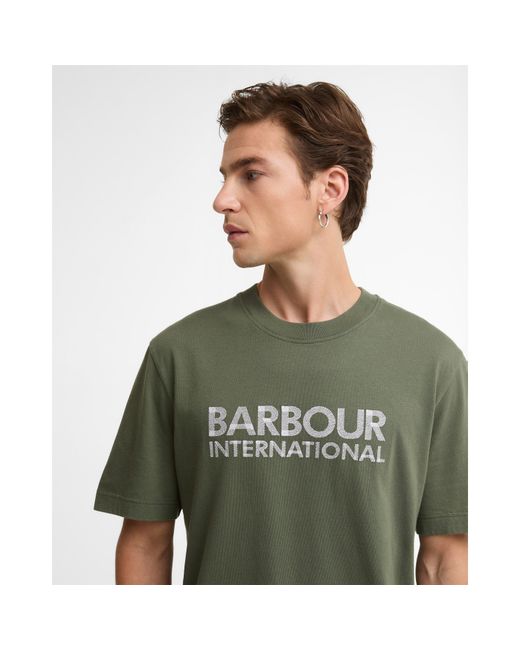 Barbour Green T-Shirt for men