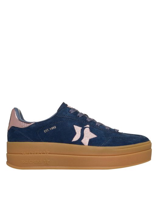 Skechers Blue Casual Low-Top Trainers
