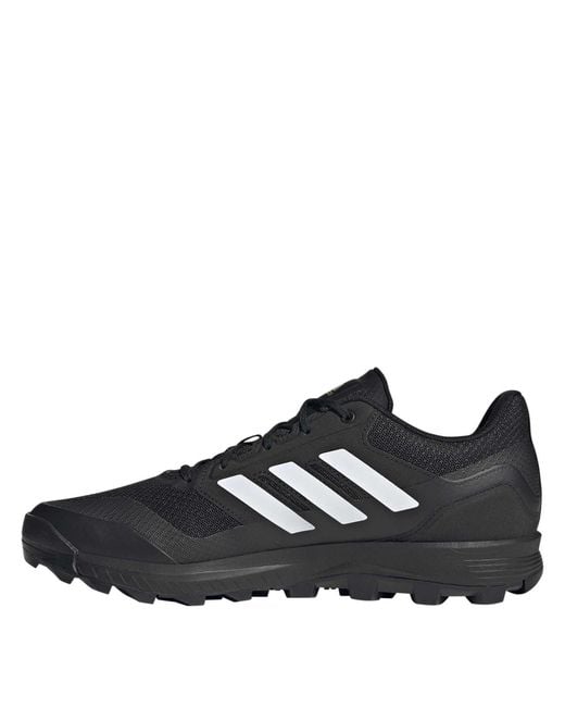 Adidas Black Flexcloud 2.1 Astro Hockey Shoes