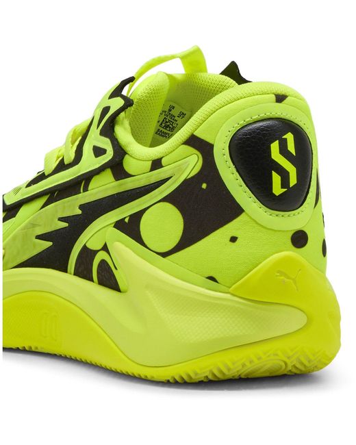 PUMA Yellow Scoot Zeros Ii Basketball Trainers for men