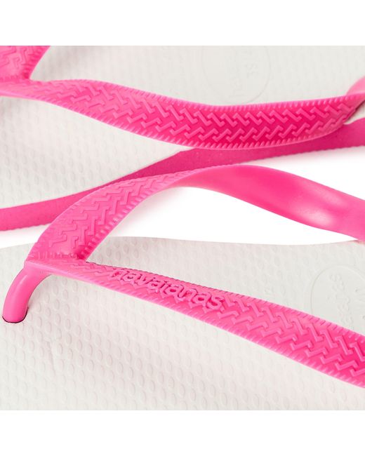 Havaianas Pink Hav. Tradicional 39/40 Flip Flops Adults
