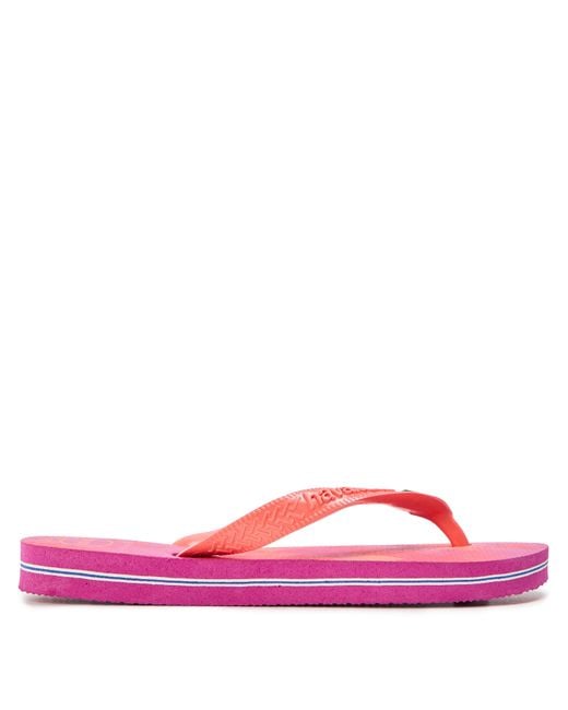 Havaianas Pink Brasil Fresh Flip Flops