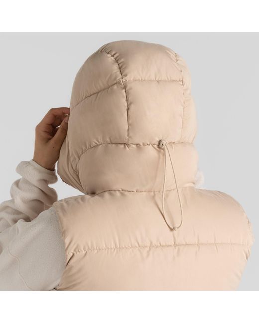 Craghoppers Natural Eilish Hooded Sleeveless Gilet