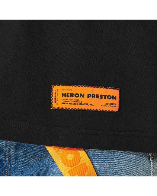 Heron Preston Black Ctnmb T Shirt for men