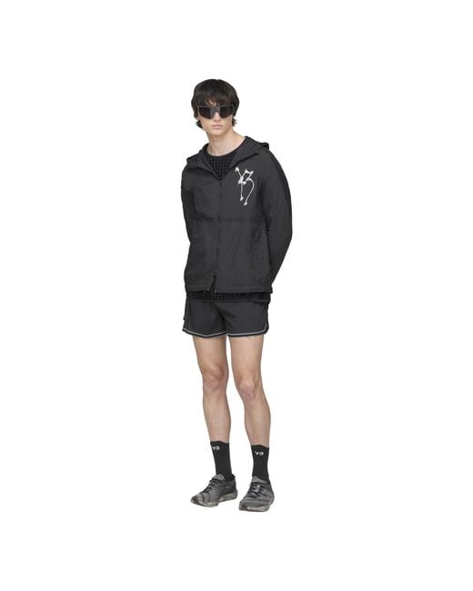 Y-3 Blue X Chito Graphics Running Jacket for men