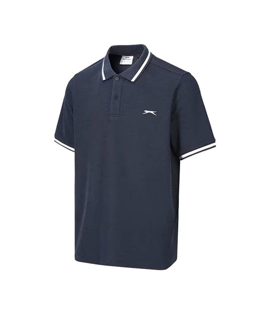 Slazenger 1881 Blue Tipped Polo Shirt for men