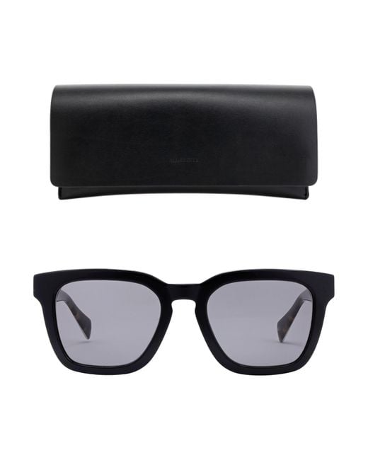 AllSaints Black Sai Phoenix Uv Protection Wayfarer Sunglasses for men