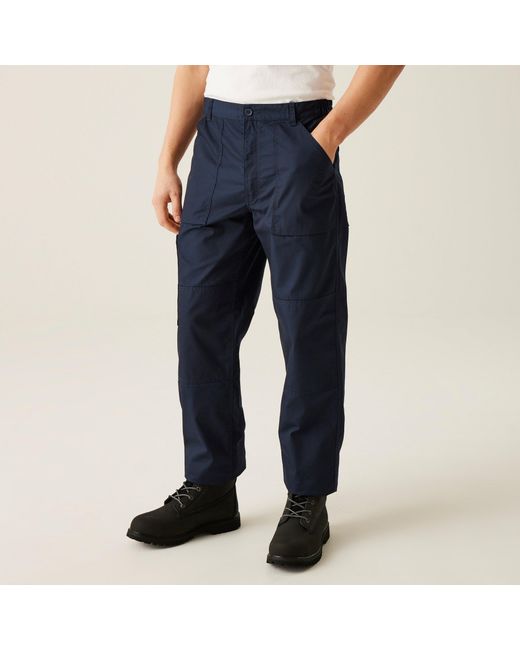 Regatta Blue Lined Action Trousers for men