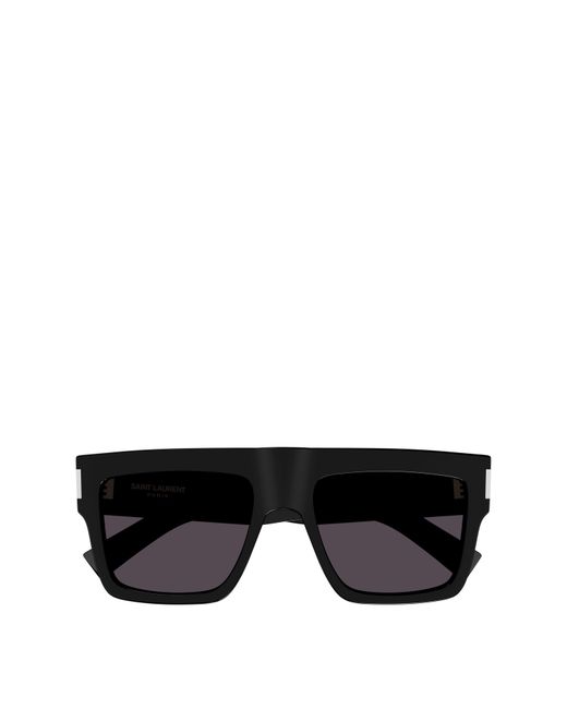 Saint Laurent Black Sl 572 Square Frame Sunglasses for men