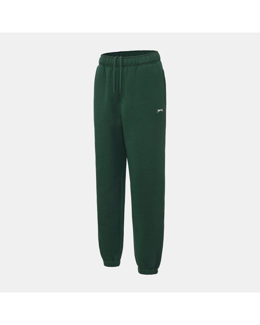 Slazenger 1881 Green Closed Hem Fleece Pants
