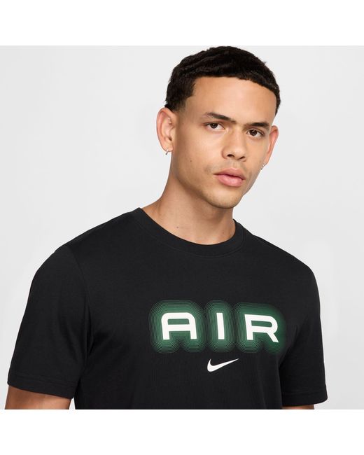 Nike Black M Nsw Sw Air Graphic Tee for men