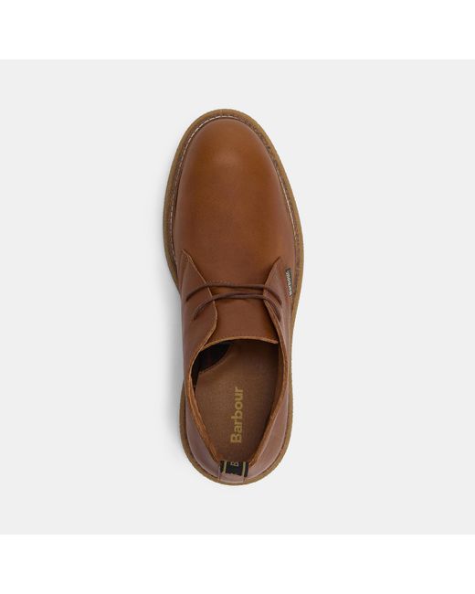 Barbour Brown Blaine Chukka Boots for men