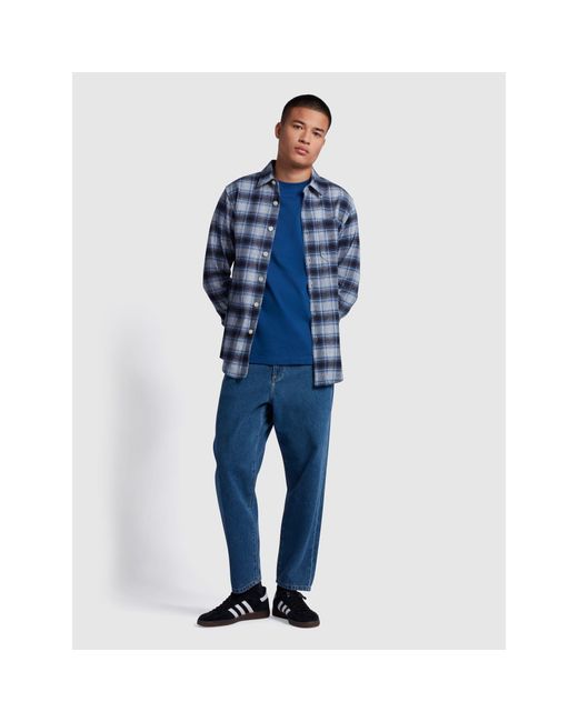 Farah Blue Danny Reg Tee for men
